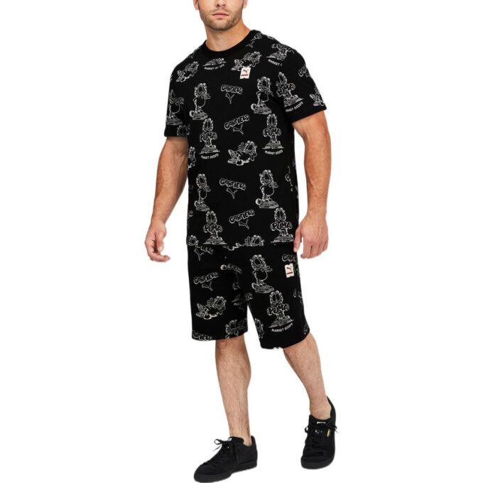 PUMA x GARFIELD Printed Tee “Black”