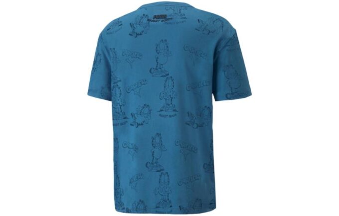 PUMA x GARFIELD Printed Tee “Vallarta Blue”