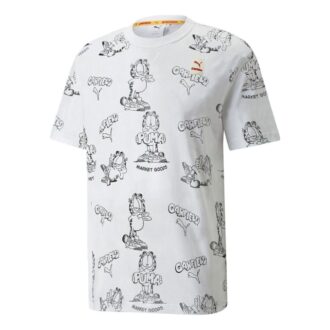 PUMA x GARFIELD Printed Tee “White”
