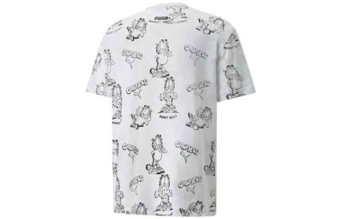 PUMA x GARFIELD Printed Tee “White”