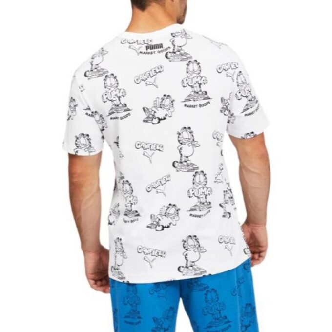 PUMA x GARFIELD Printed Tee “White”