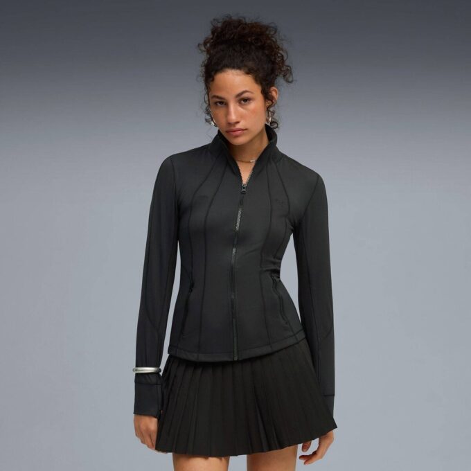 PUMA x GUIZIO Women Zip-Up Active Top PUMA x GUIZIO Women Zip-Up Active Top