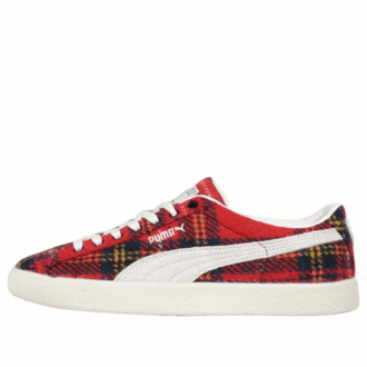 PUMA x Harris Tweed Suede Vintage “Tartan Red”