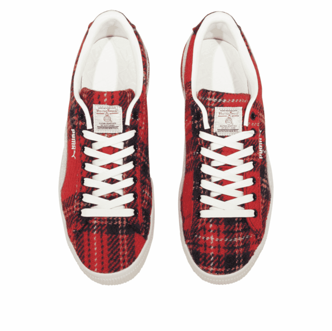 PUMA x Harris Tweed Suede Vintage “Tartan Red”