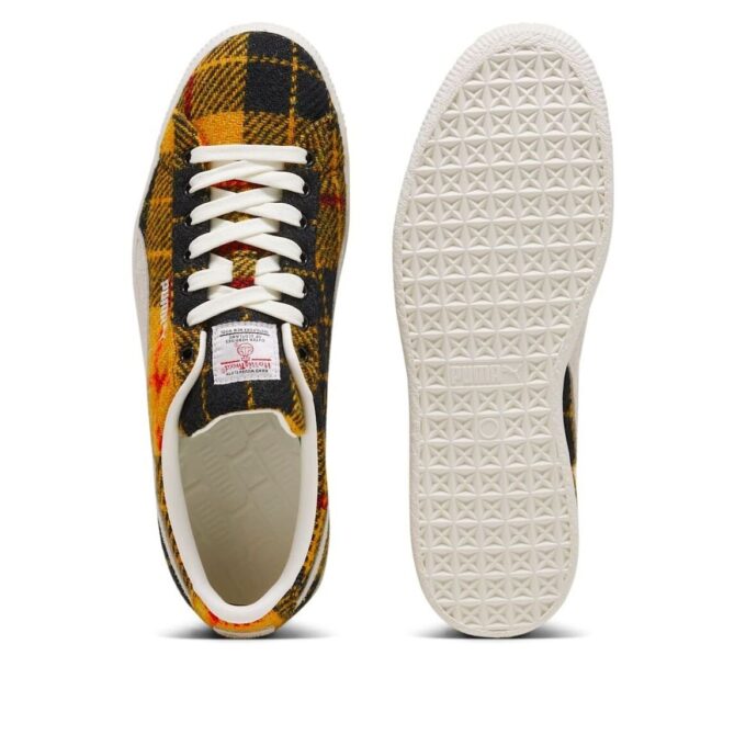 PUMA x Harris Tweed Suede Vintage “Tartan Yellow”