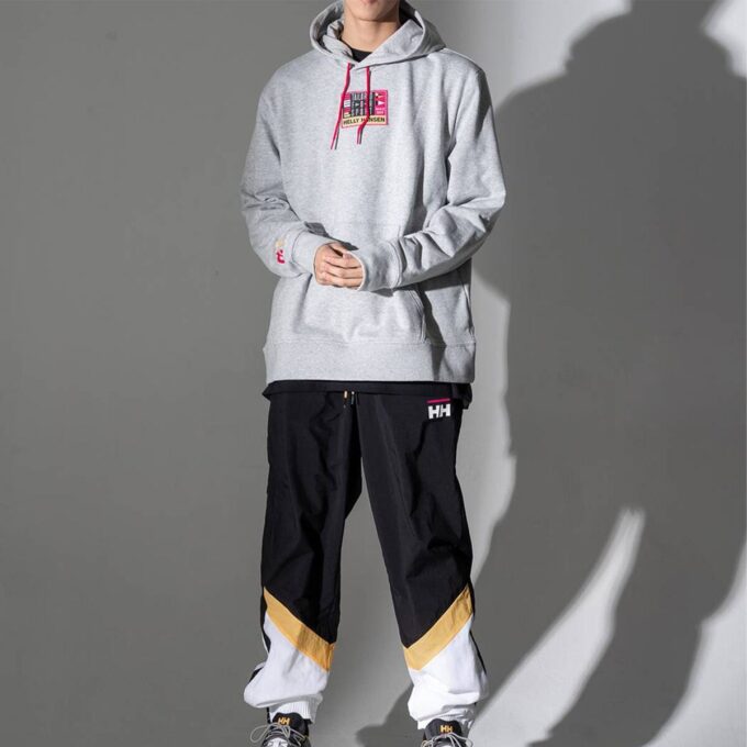 PUMA x Helly Hansen Hoodie “Grey Red”