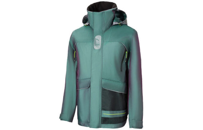 PUMA x Helly Hansen Tech Stormcell Jacket “Green Black”