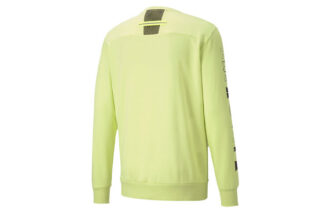 PUMA x Helly Hansen Unisex Round-neck Sweatshirt Yellow