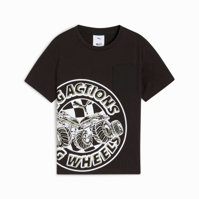 PUMA x HOT WHEELS™ MONSTER TRUCKS Little Kids’ Graphic Tee PUMA x HOT WHEELS™ MONSTER TRUCKS Little Kids’ Graphic Tee