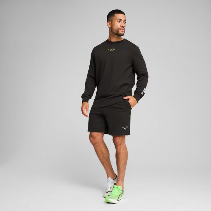 PUMA x HYROX Heavyweight Men Crew Sweatshirt PUMA x HYROX Heavyweight Men Crew Sweatshirt