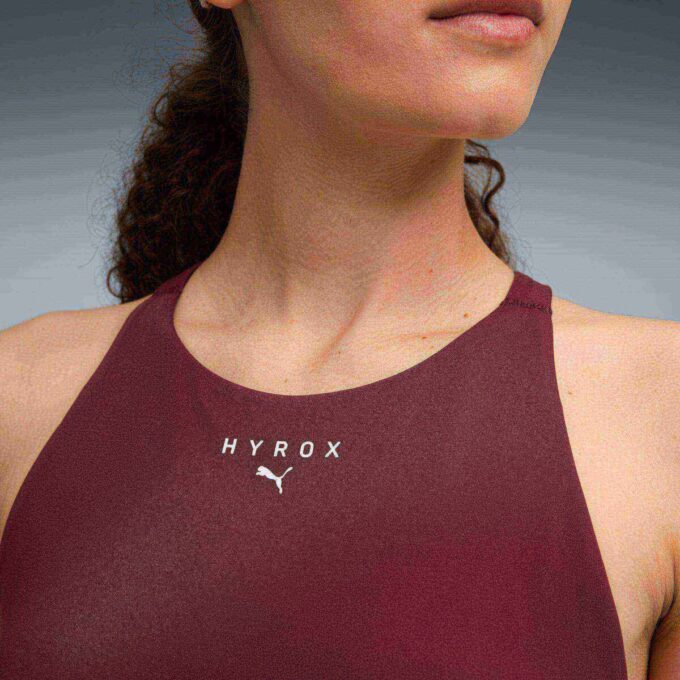PUMA x HYROX Shapeluxe High Neck Women Moisture Wicking, Mid Impact Sports Bra PUMA x HYROX Shapeluxe High Neck Women Moisture Wicking, Mid Impact Sports Bra