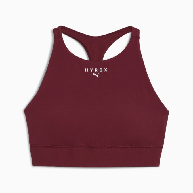 PUMA x HYROX Shapeluxe High Neck Women Moisture Wicking, Mid Impact Sports Bra PUMA x HYROX Shapeluxe High Neck Women Moisture Wicking, Mid Impact Sports Bra