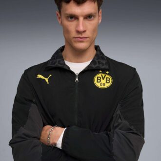 PUMA x KIDSUPER Borussia Dortmund Men Reversible Soccer Windbreaker