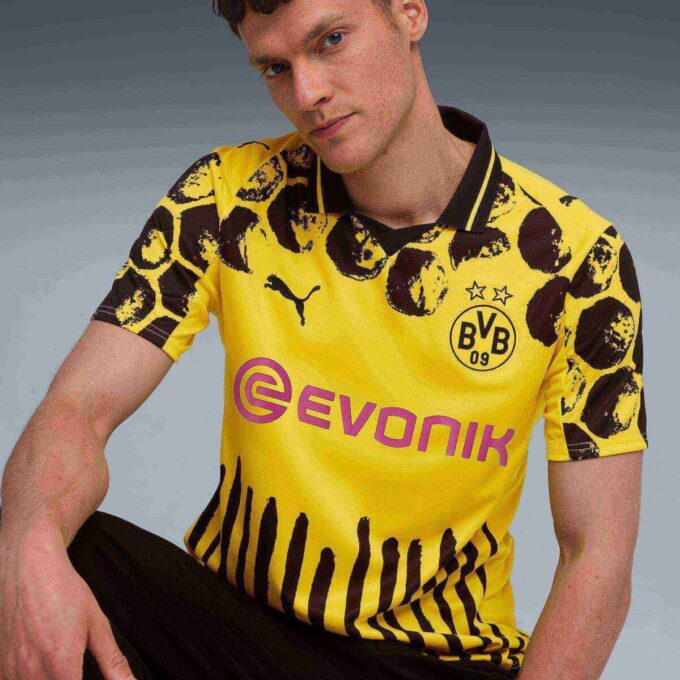 PUMA x KIDSUPER Borussia Dortmund Replica Men Soccer Jersey PUMA x KIDSUPER Borussia Dortmund Replica Men Soccer Jersey