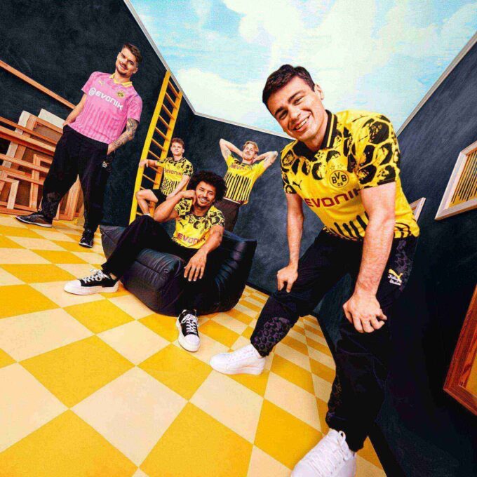 PUMA x KIDSUPER Borussia Dortmund Replica Men Soccer Jersey PUMA x KIDSUPER Borussia Dortmund Replica Men Soccer Jersey