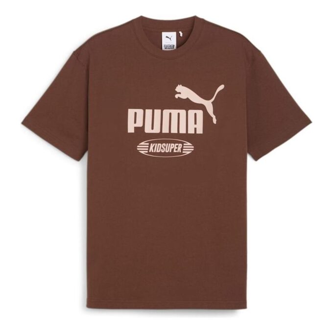 PUMA x KidSuper Graphic T-shirt “Chestnut Brown”