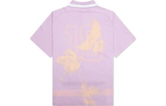 PUMA x KidSuper Knitted Polo Shirt “Vivid Violet”