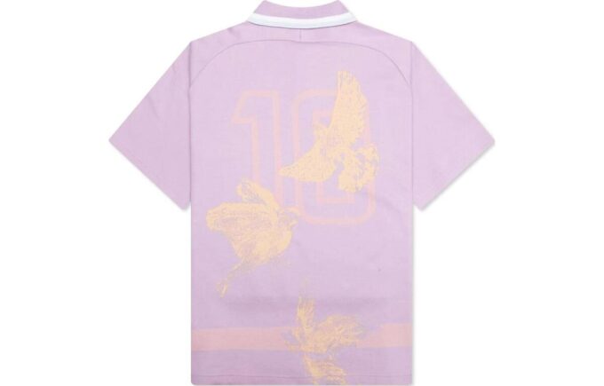 PUMA x KidSuper Knitted Polo Shirt “Vivid Violet”