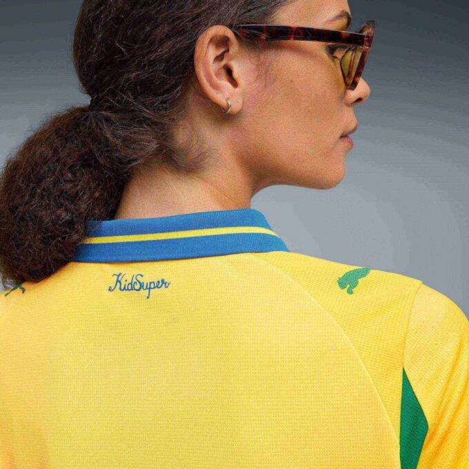 PUMA x KIDSUPER Mamelodi Sundowns Replica Women Soccer Jersey PUMA x KIDSUPER Mamelodi Sundowns Replica Women Soccer Jersey