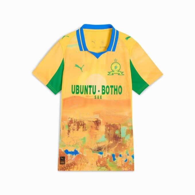 PUMA x KIDSUPER Mamelodi Sundowns Replica Women Soccer Jersey PUMA x KIDSUPER Mamelodi Sundowns Replica Women Soccer Jersey