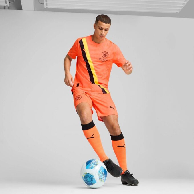 PUMA x KIDSUPER Manchester City Authentic Men Soccer Jersey PUMA x KIDSUPER Manchester City Authentic Men Soccer Jersey