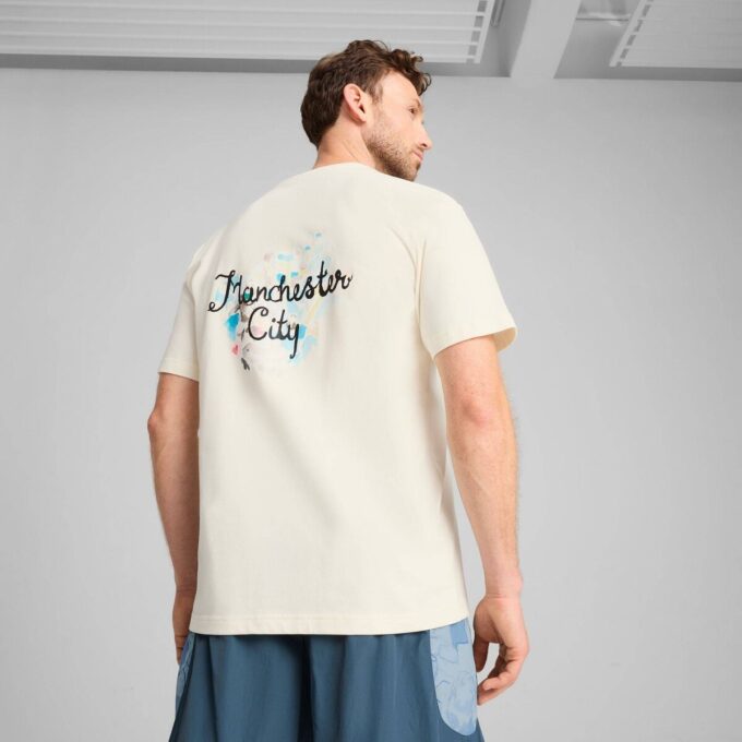 PUMA x KIDSUPER Manchester City Men Soccer Tee PUMA x KIDSUPER Manchester City Men Soccer Tee