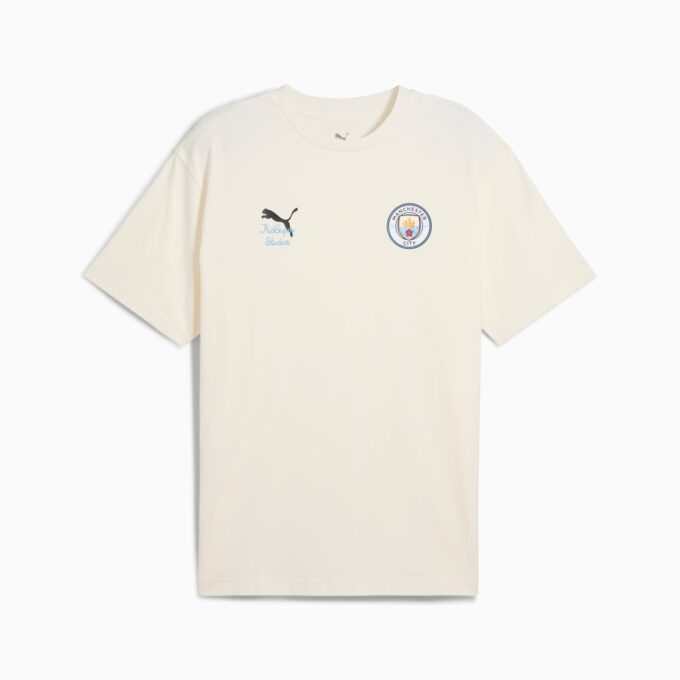 PUMA x KIDSUPER Manchester City Men Soccer Tee PUMA x KIDSUPER Manchester City Men Soccer Tee