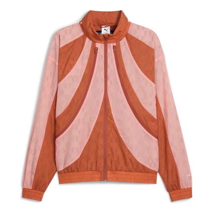 PUMA x KIDSUPER Relaxed-Fit Windbreaker Jacket “Pink Fruit”