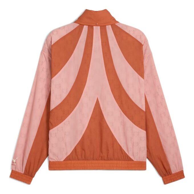 PUMA x KIDSUPER Relaxed-Fit Windbreaker Jacket “Pink Fruit”