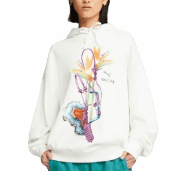 PUMA x KOCH Hoodie “White Multi-Color”