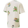 PUMA x KS AOP TEE Short Sleeve Creamy White