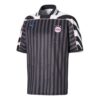 PUMA x KS JERSEY Stripe Splicing Short Sleeve polo Black