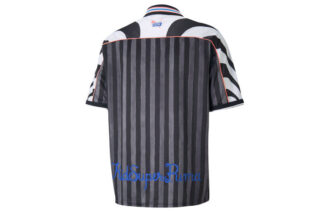 PUMA x KS JERSEY Stripe Splicing Short Sleeve polo Black