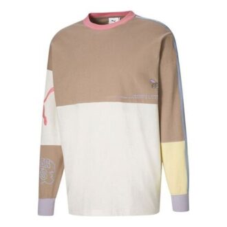 PUMA x KS LS TEE Long Sleeves T-shirt Creamy White