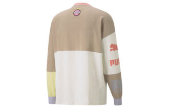 PUMA x KS LS TEE Long Sleeves T-shirt Creamy White
