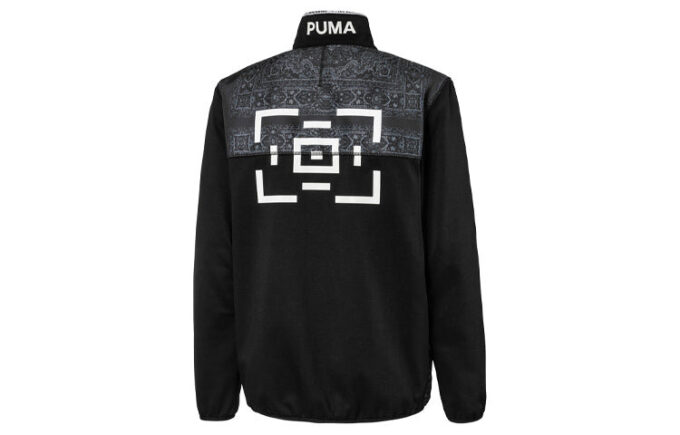 PUMA x Les Benjamins Track Jacket “Black White Grey”