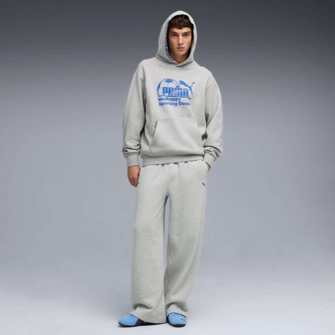 PUMA x MADHAPPY Fleece Straight Leg Sweatpants PUMA x MADHAPPY Fleece Straight Leg Sweatpants