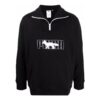 PUMA x Maison Kitsun Half Zip Sweater “Black White”