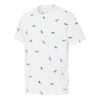 PUMA x Maison Kitsune Crossover Aop Tee Embroidered Logo Sports Round Neck Short Sleeve White