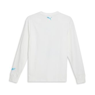 PUMA x MELO Blue Hive Long Sleeve Basketball T-shirt “White”