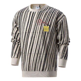PUMA x Michael Lau AOP Crew Neck SweatShirt “White”