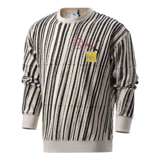 PUMA x Michael Lau AOP Crew Neck SweatShirt “White”