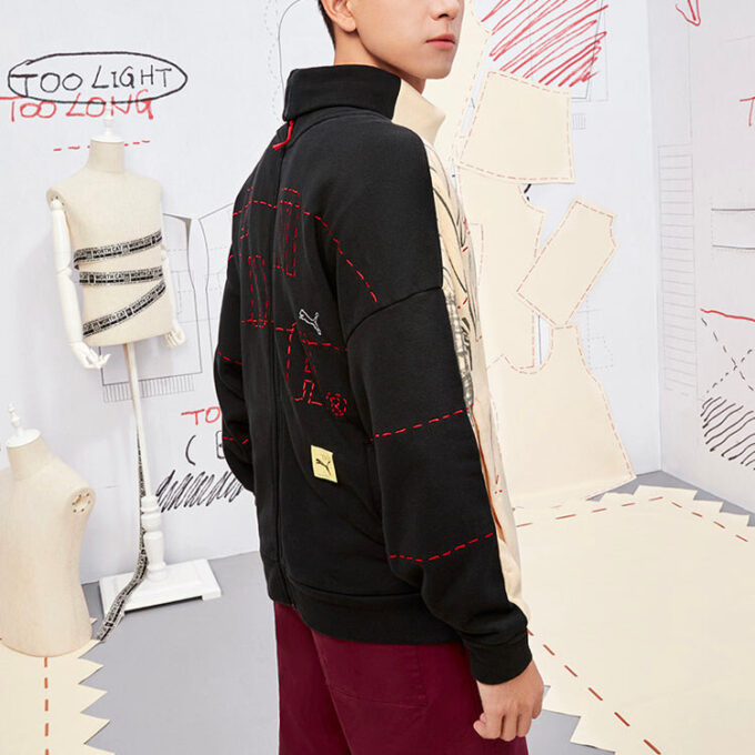 PUMA x Michael Lau Two Face FZ Track Jacket “Beige”