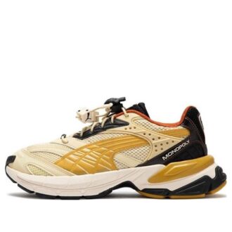 PUMA x Monopoly Staffonly Sneakers “Beige Yellow Black”