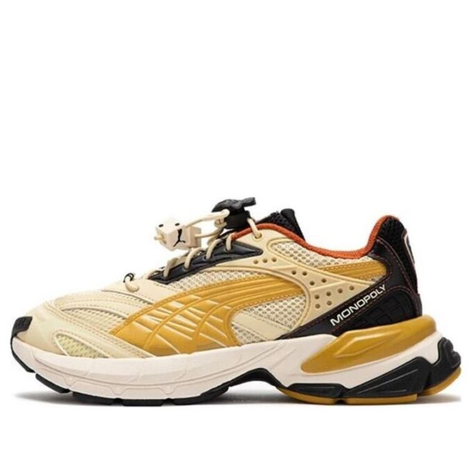PUMA x Monopoly Staffonly Sneakers “Beige Yellow Black”