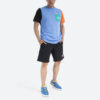PUMA x Mr Doodle Crossover Casual Sports Round Neck Short Sleeve Blue