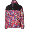 PUMA x Mr Doodle Crossover Graffiti Printing Contrasting Colors Cardigan Stand Collar Jacket Red
