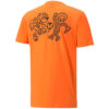 PUMA x Mr Doodle RELAXED TEE Printing Short Sleeve Flame Orange