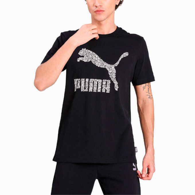 PUMA x Mr Doodle T-Shirt “Black White”