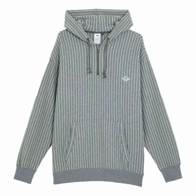 PUMA x Nanamica Striped Hoodie “Grey”